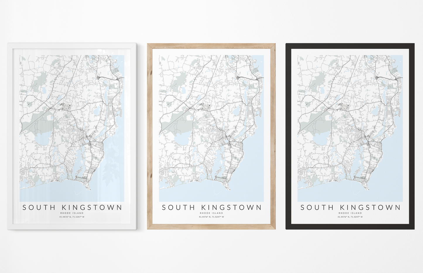 South Kingstown Map Print