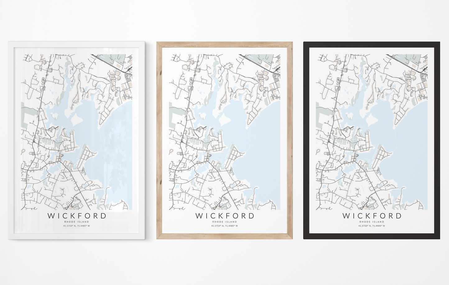 Wickford Map Print