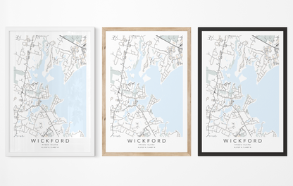 Wickford Map Print