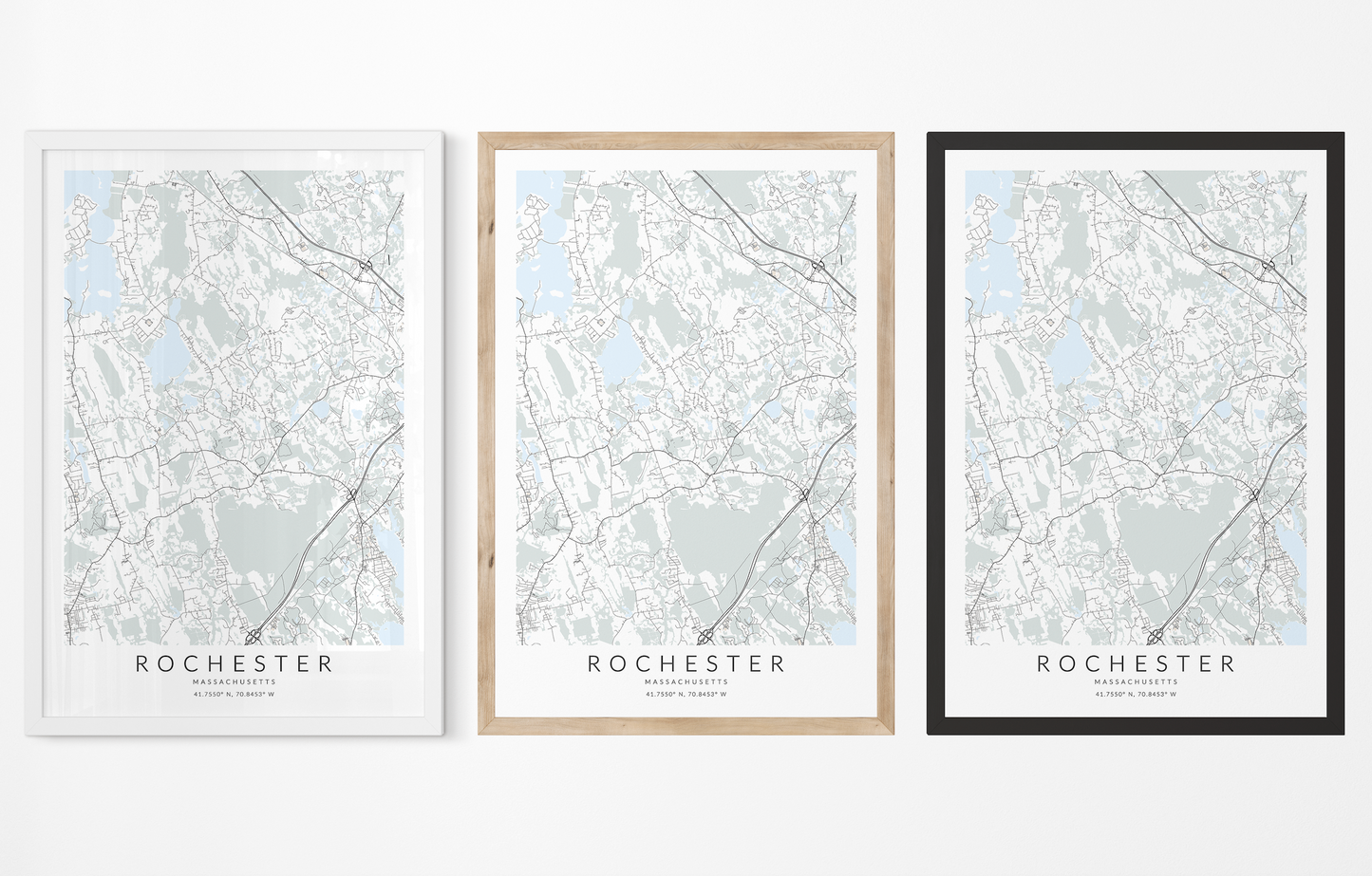 Rochester Map Print