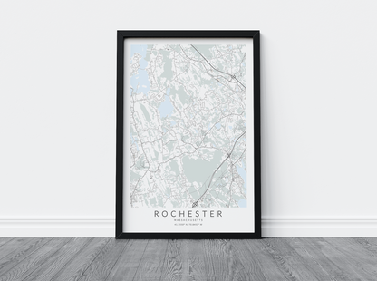 Rochester Map Print