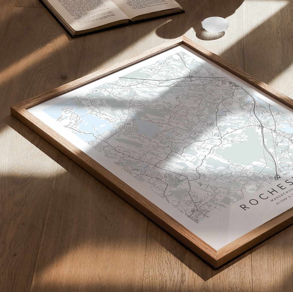 Rochester Map Print