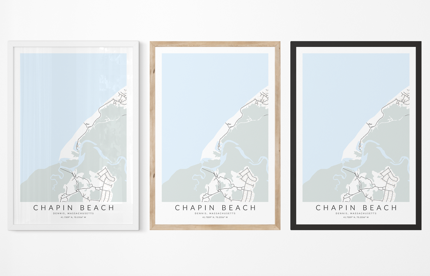 Chapin Beach Map Print
