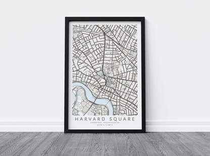 map of harvard square