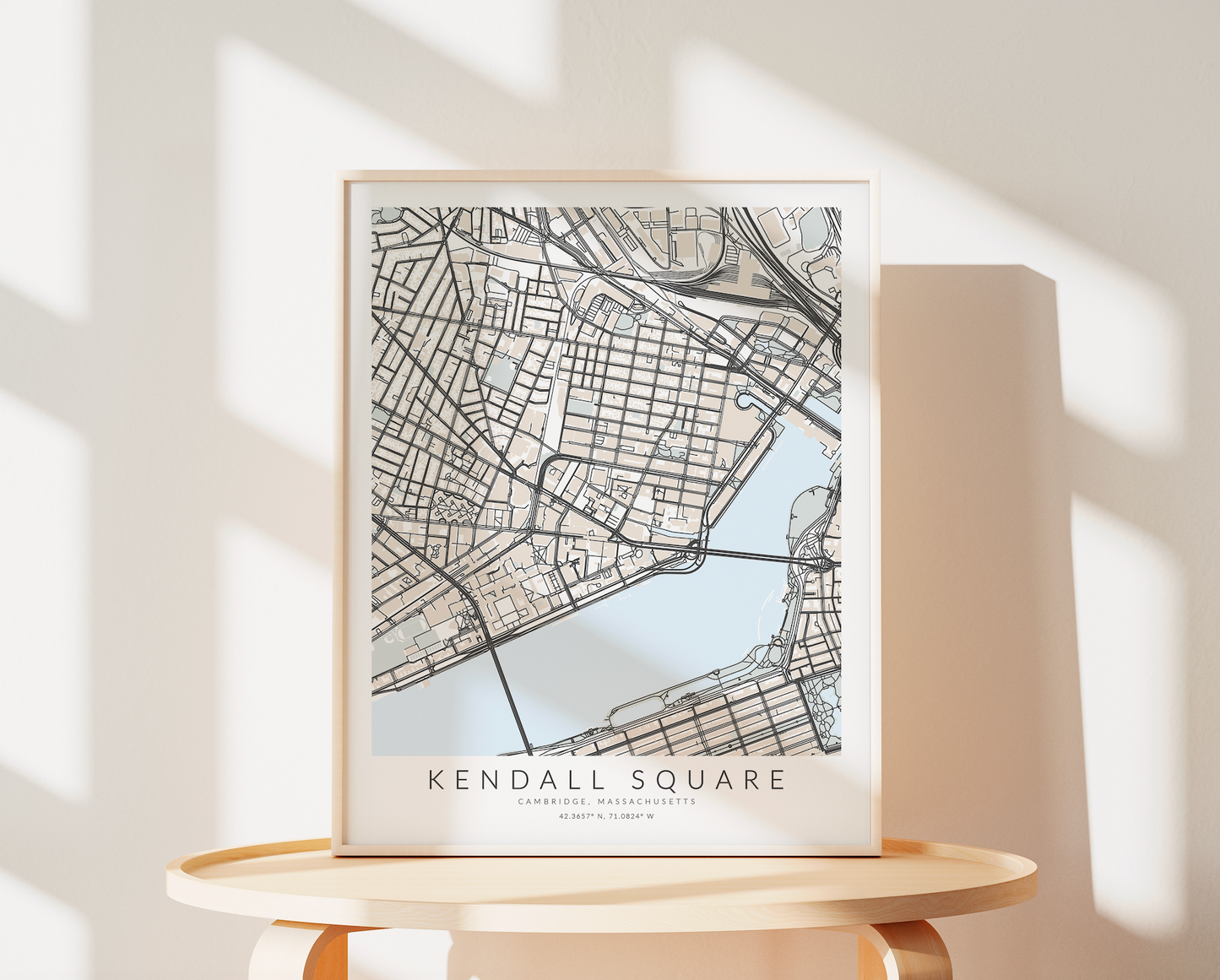 Kendall Square Map Print