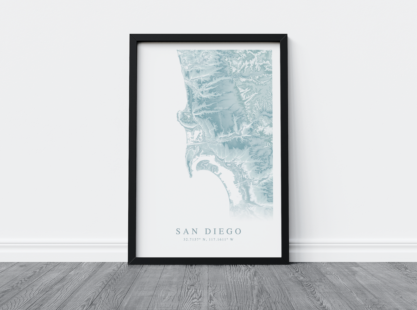 San Diego Map Print