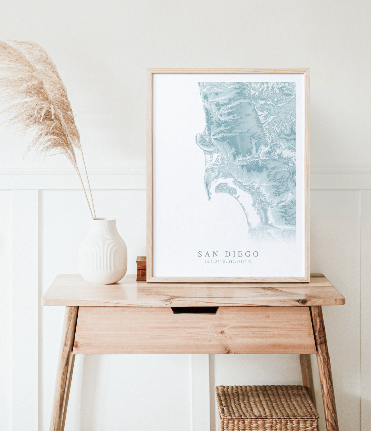 San Diego Map Print