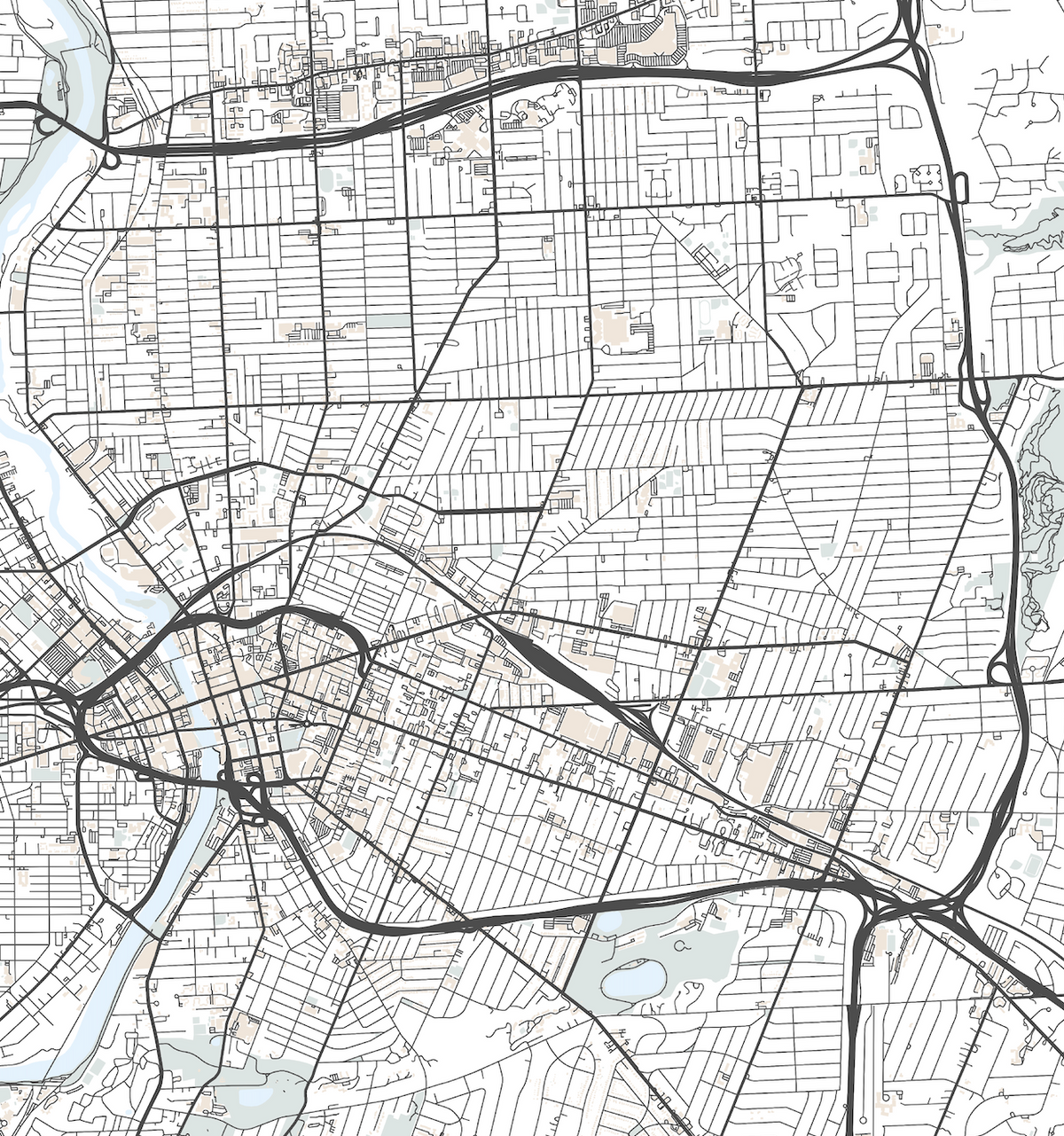 Detailed Rochester Nh Map Rochester Map Print – VirtualMap