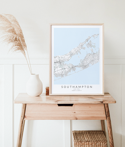 map of southampton new york