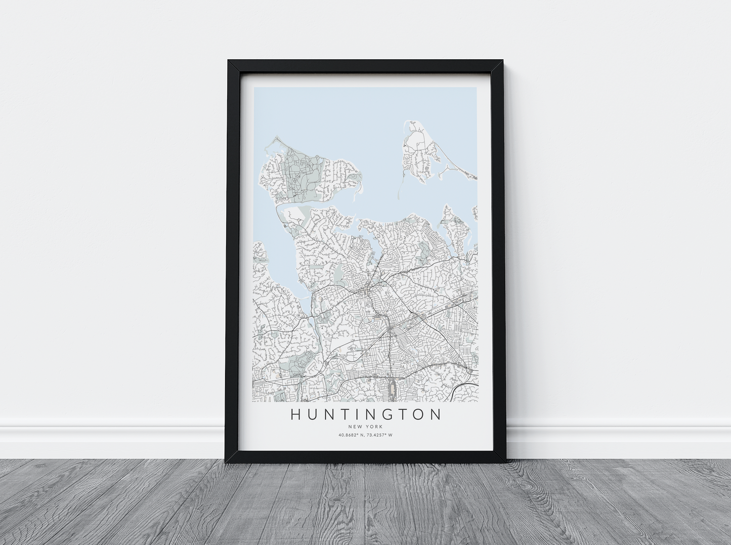 Huntington Map Print
