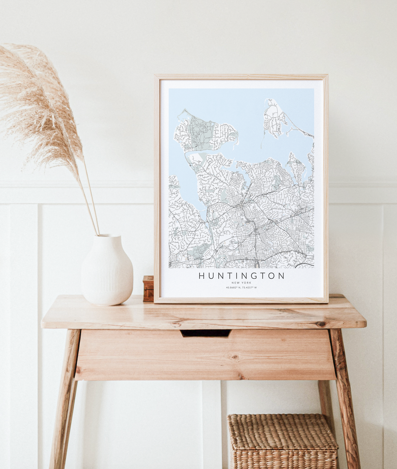Huntington Map Print