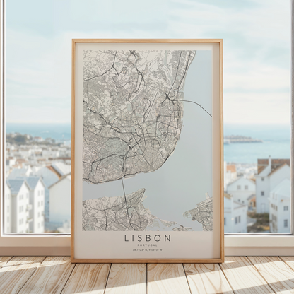 map of libson portugal