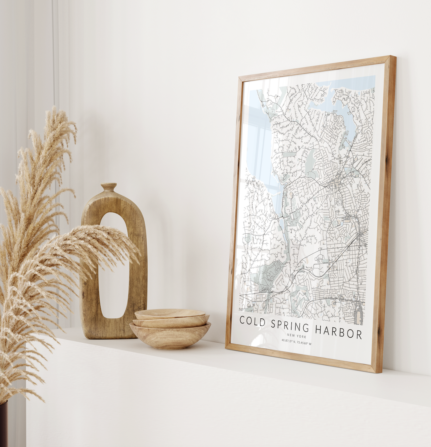 Cold Spring Harbor Map Print