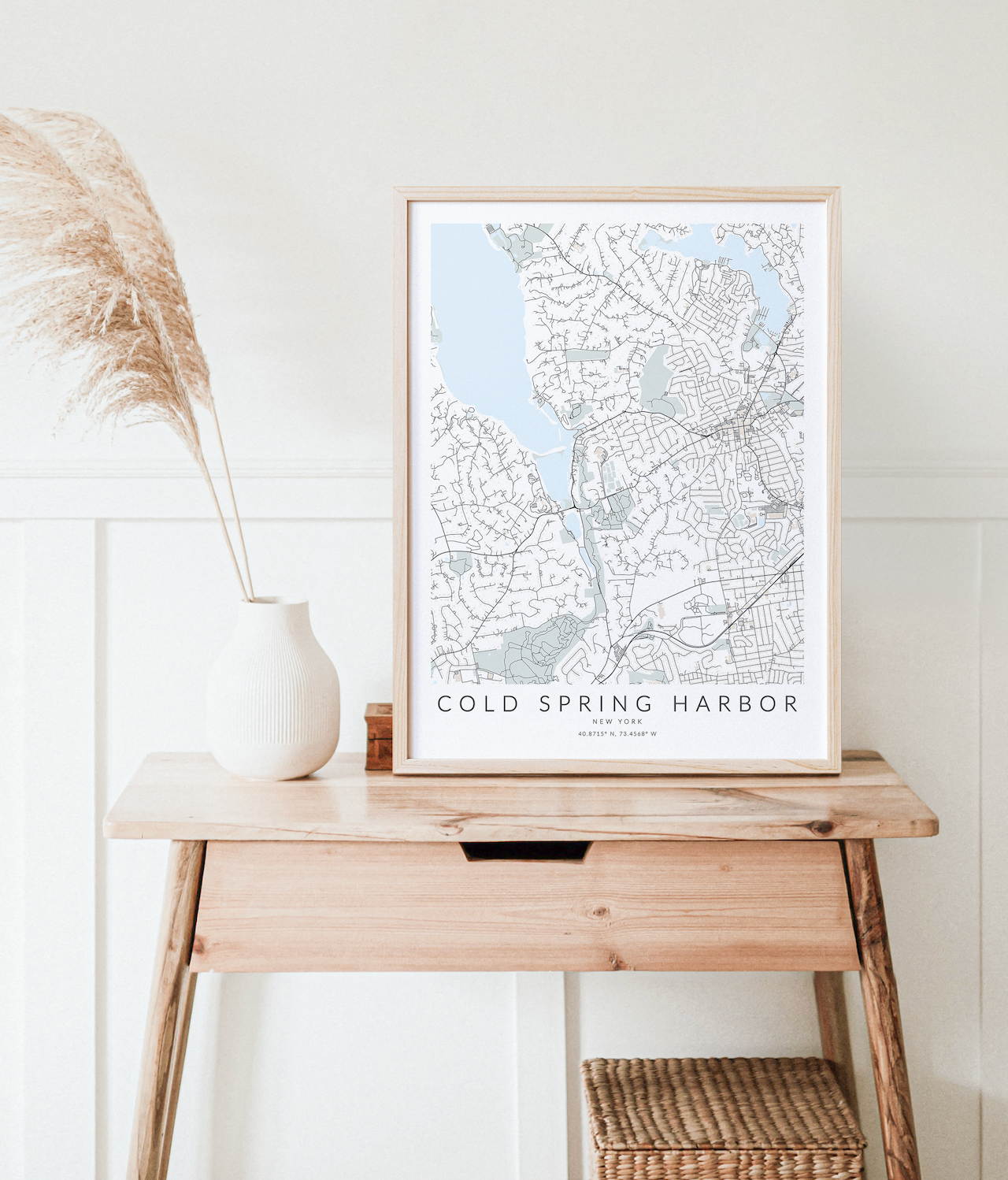 cold spring harbor long island map