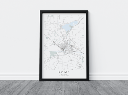 custom map print