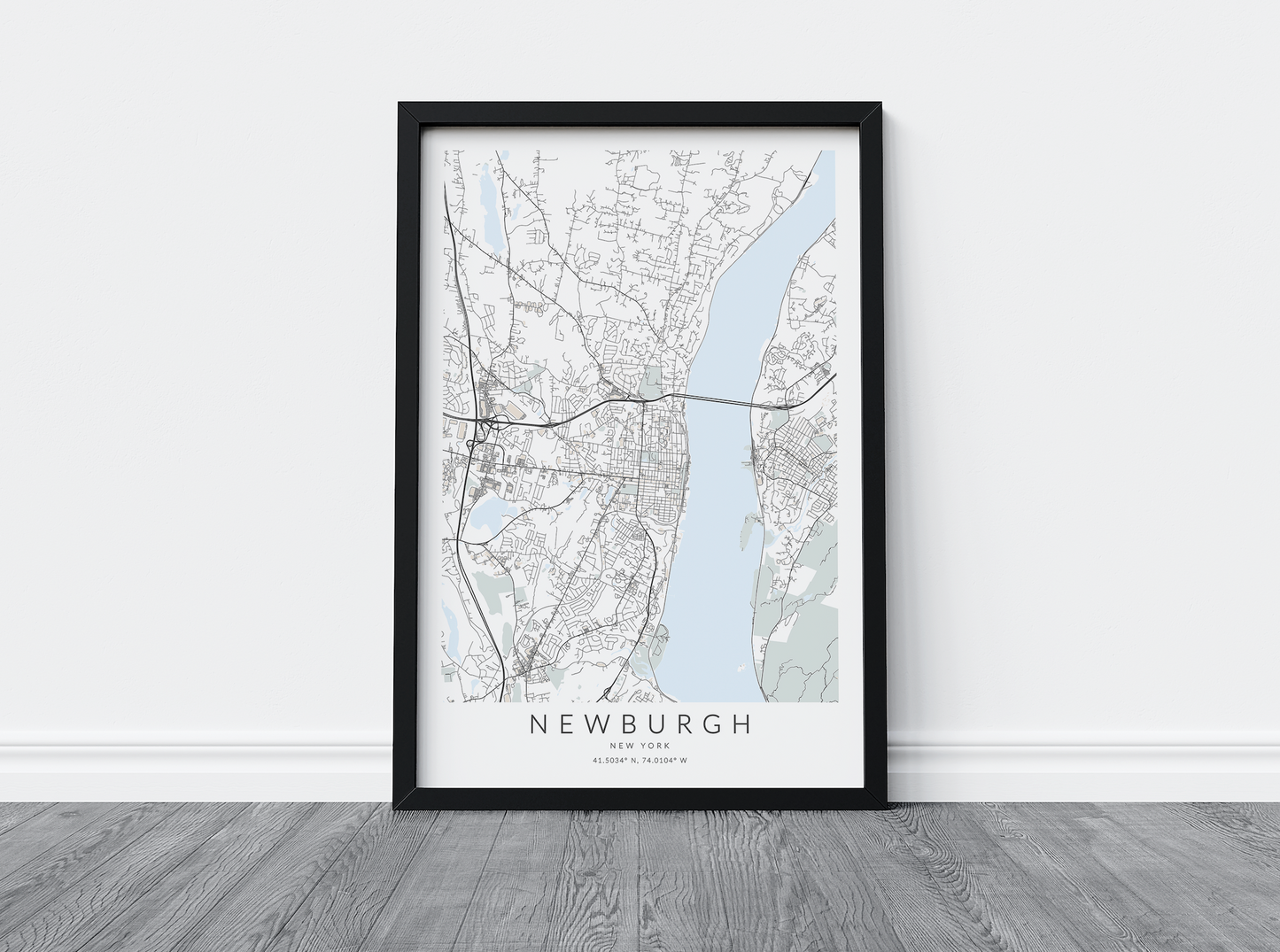 Newburgh Map Print