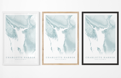 Charlotte Harbor Map Print