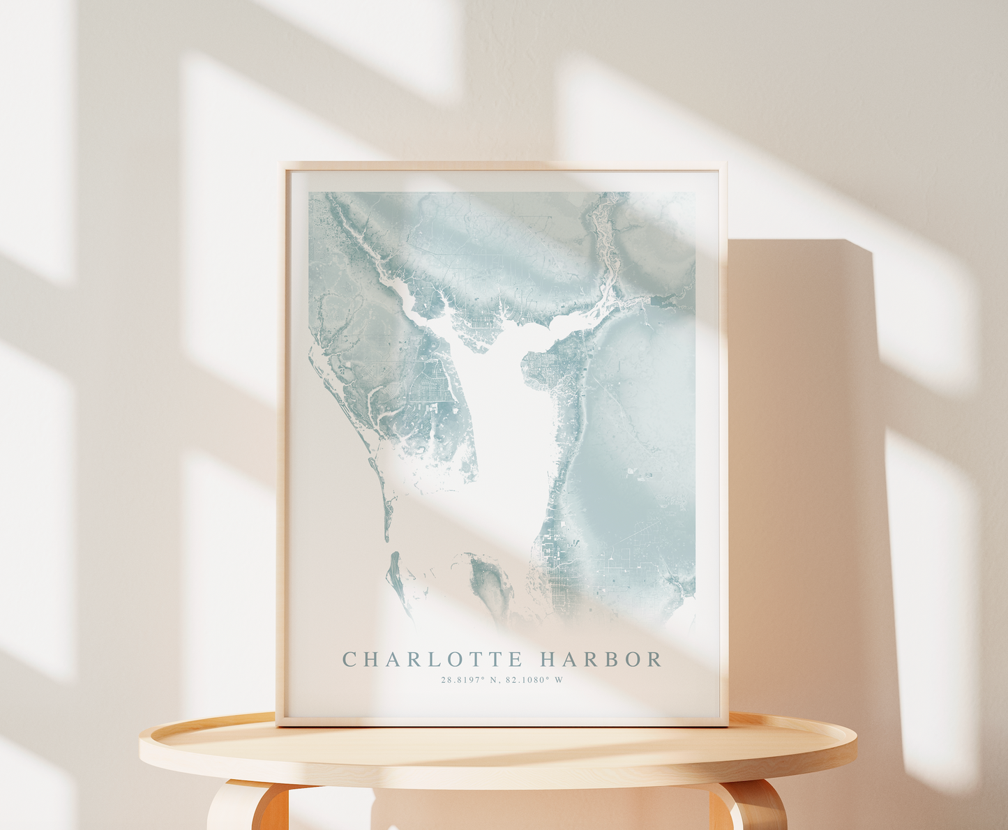 Charlotte Harbor Map Print