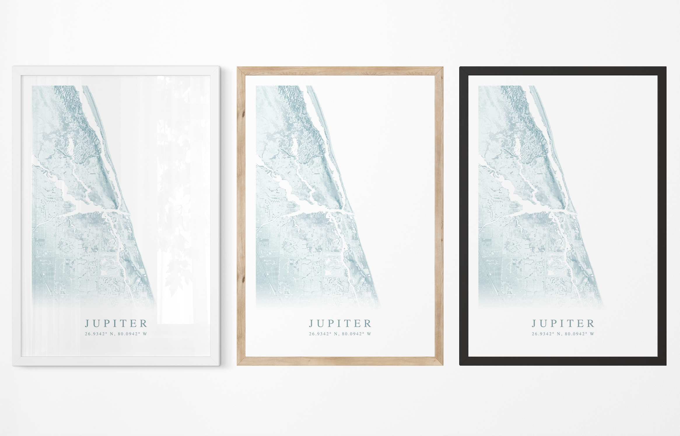 Fake Jupiter Map Jupiter Map Print – VirtualMap