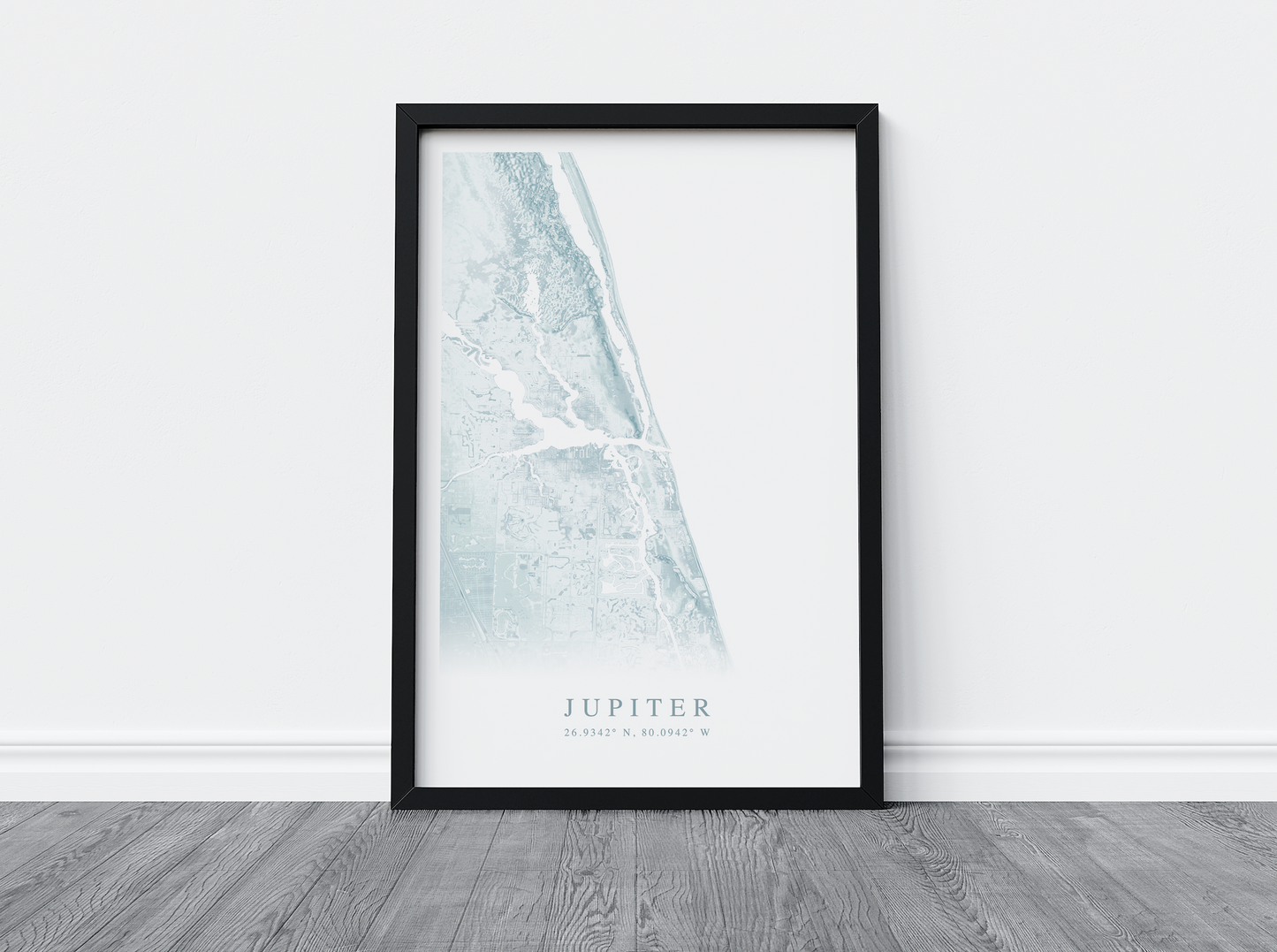 Jupiter Map Print