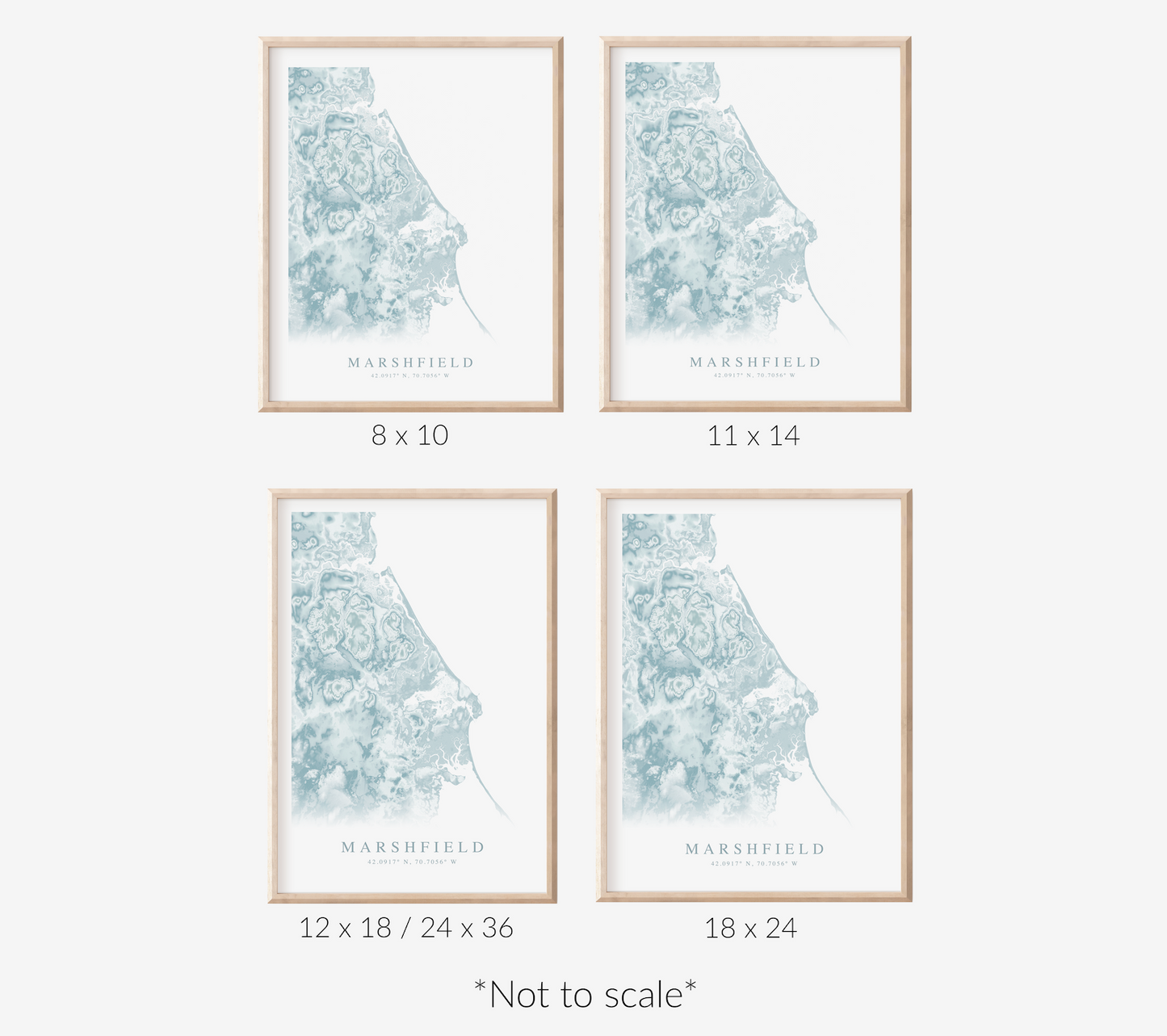 Marshfield Map Print