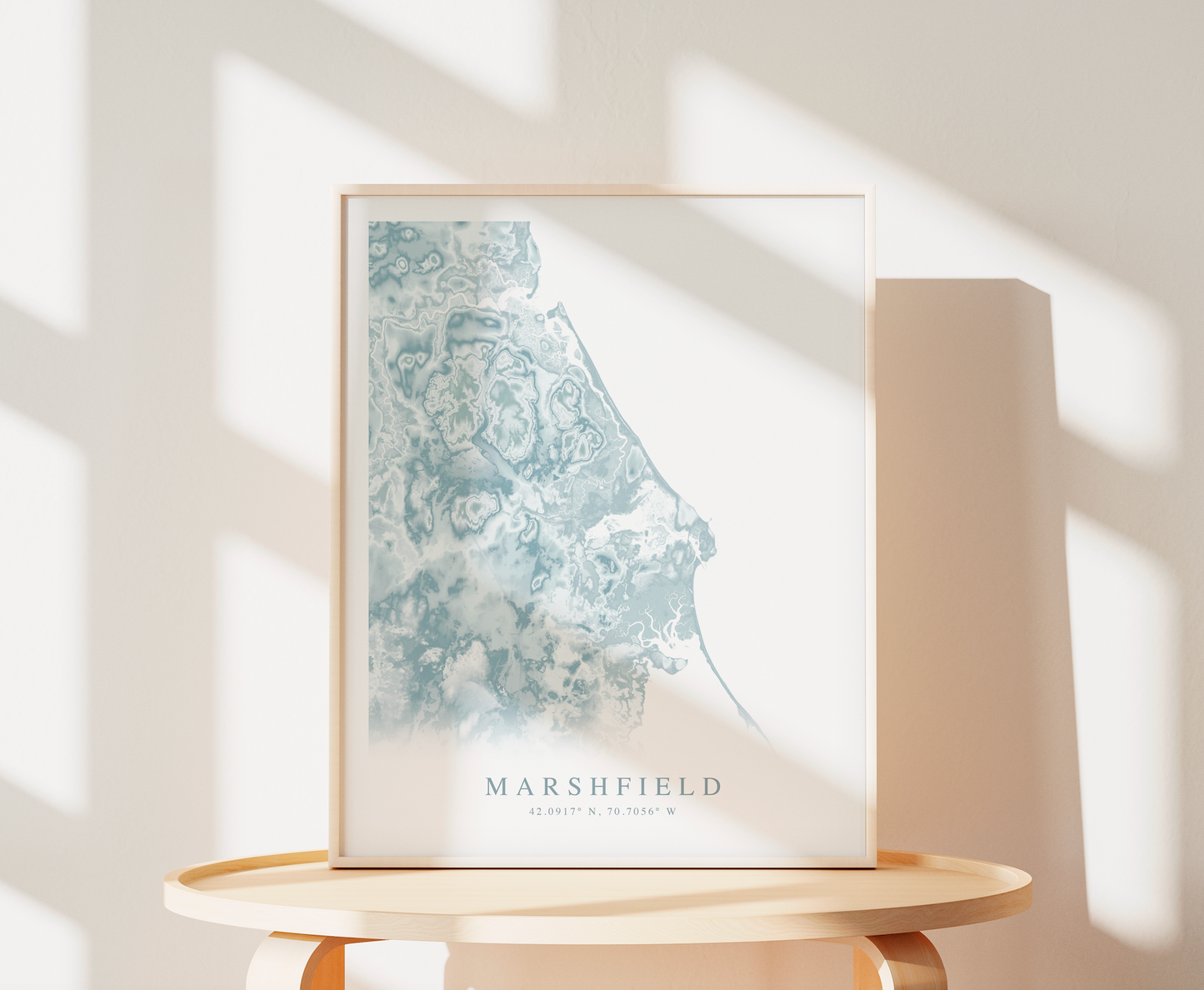 Marshfield Map Print