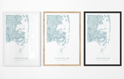 Chatham Map Print