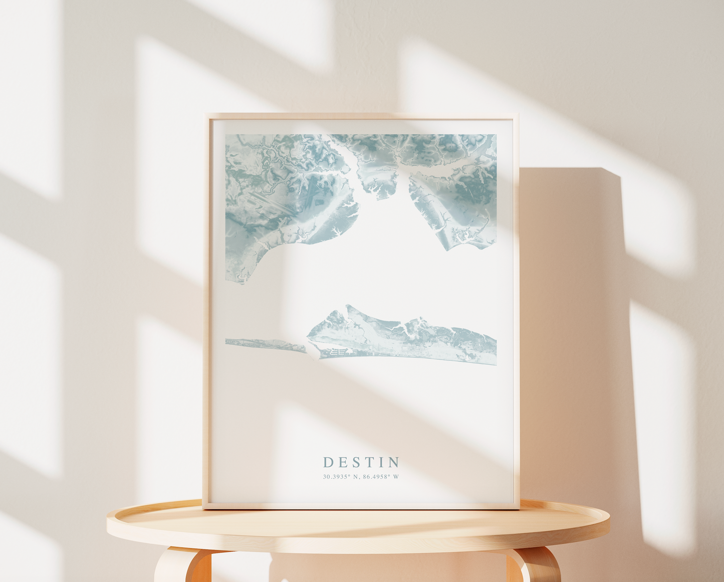 Destin Map Print