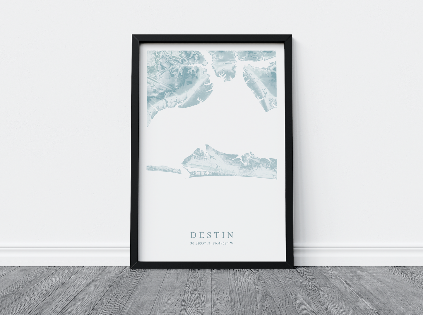 Destin Map Print