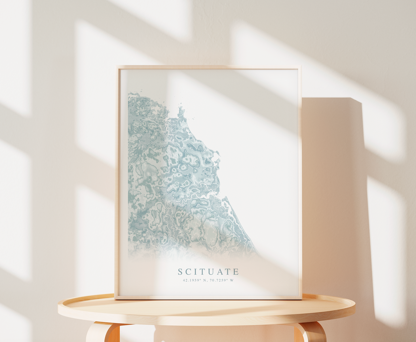 Scituate Map Print