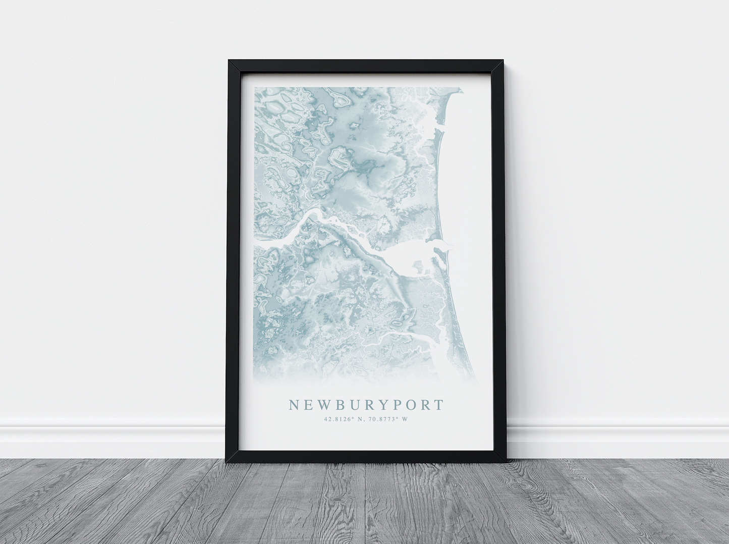 Newburyport Map Print