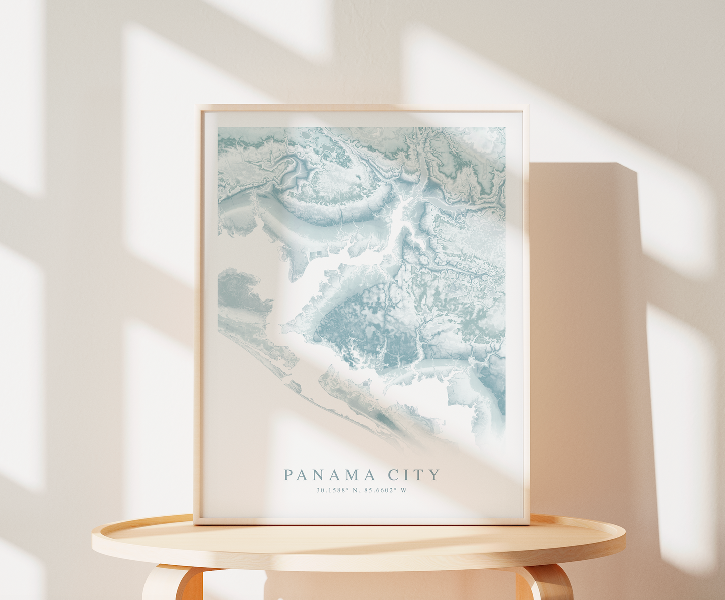 Panama City Map Print