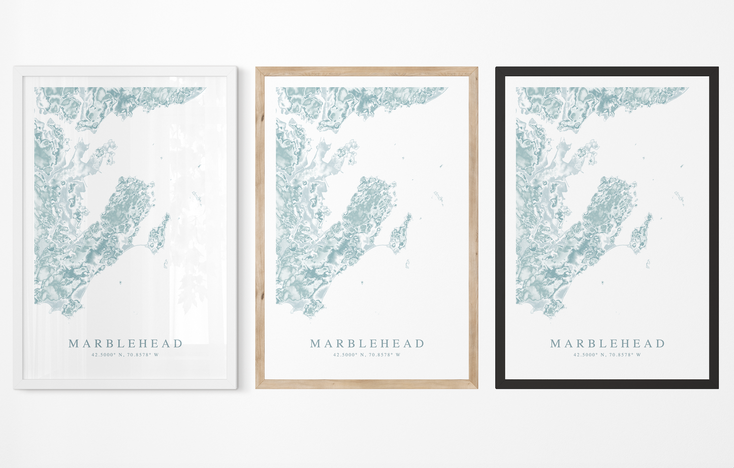 Marblehead Map Print