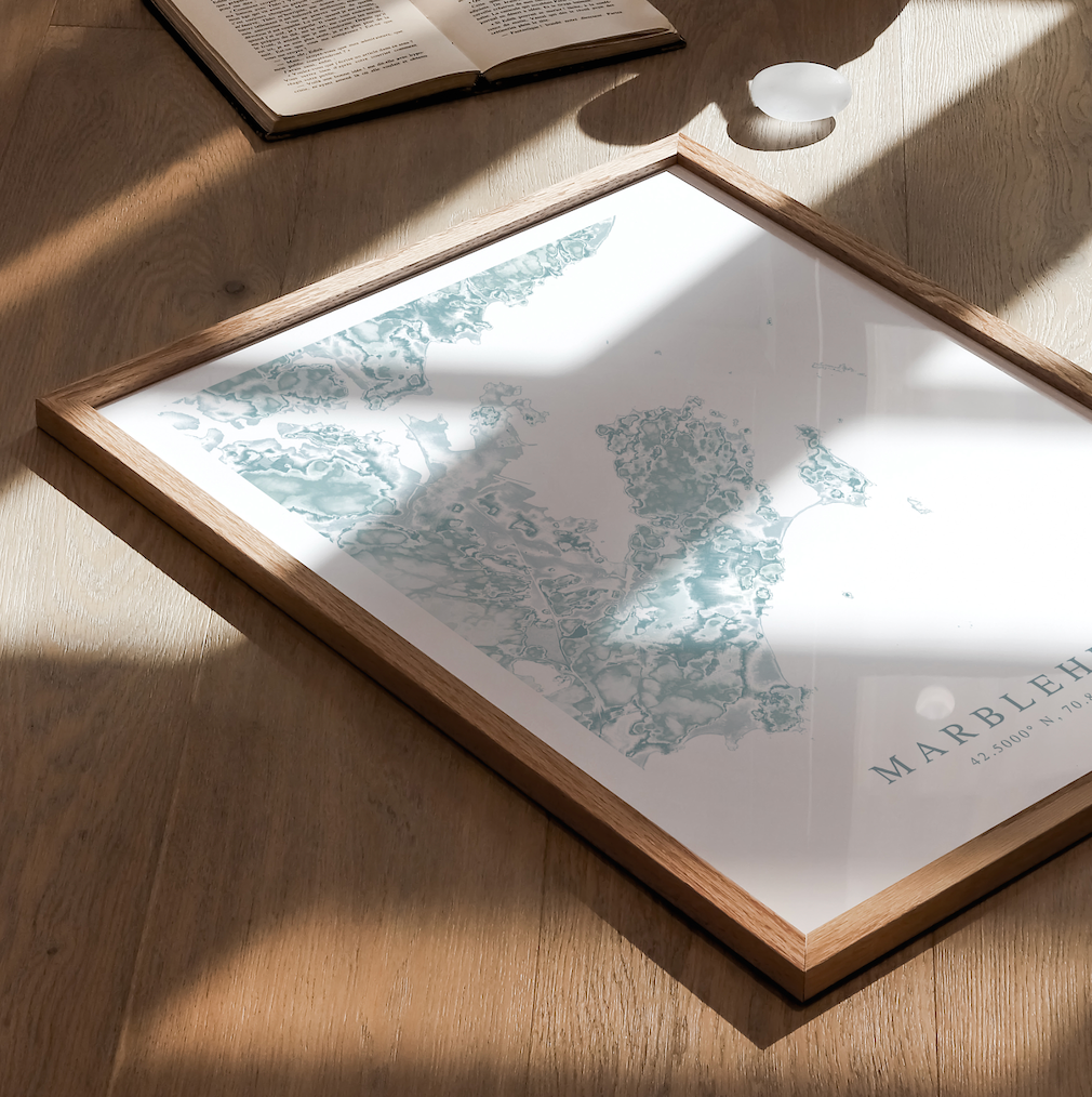 Marblehead Map Print