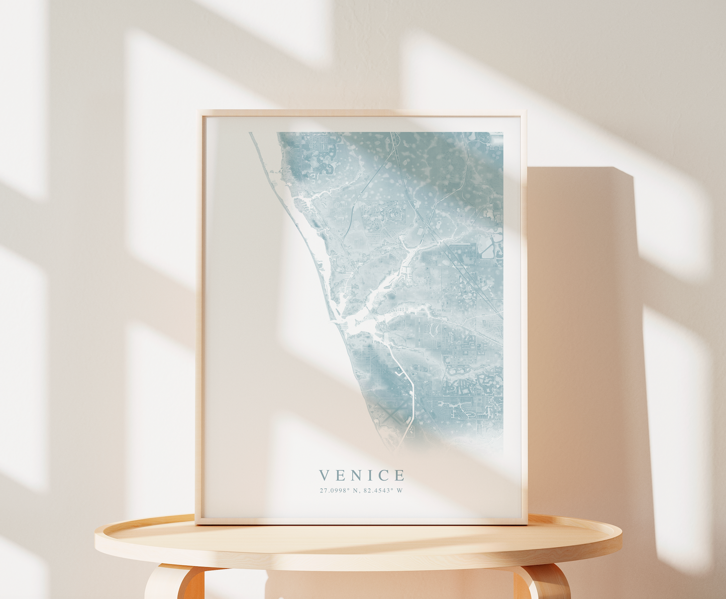 Venice Map Print