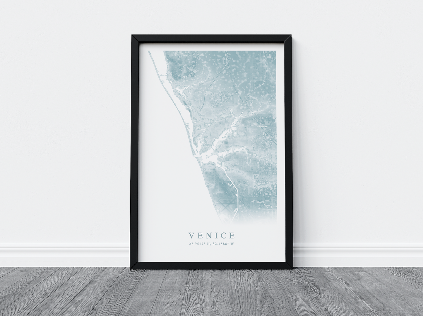 Venice Map Print