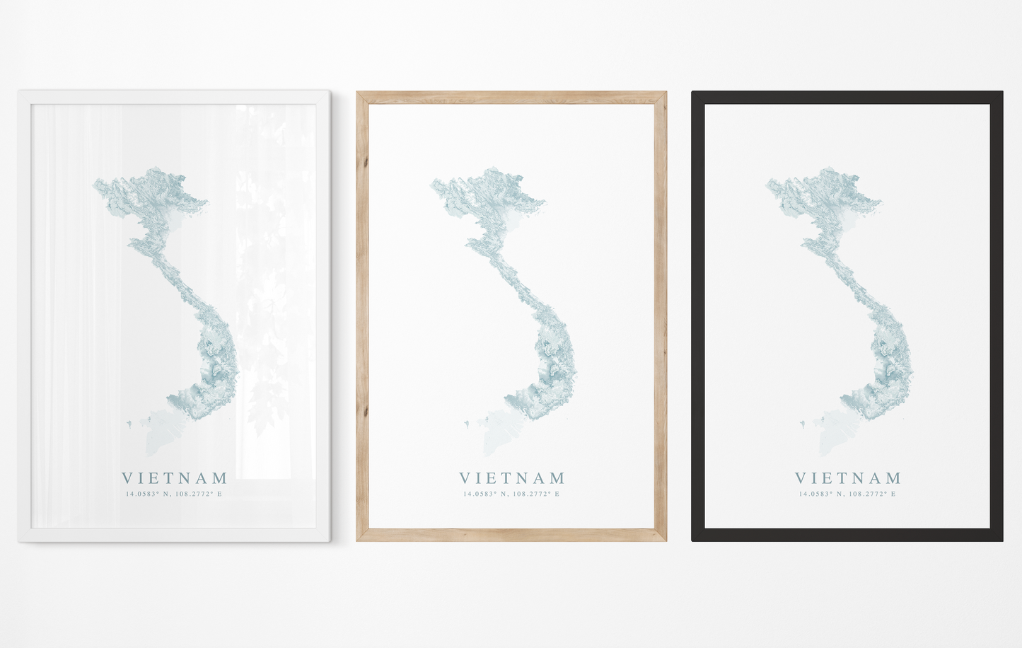 Vietnam Map Print