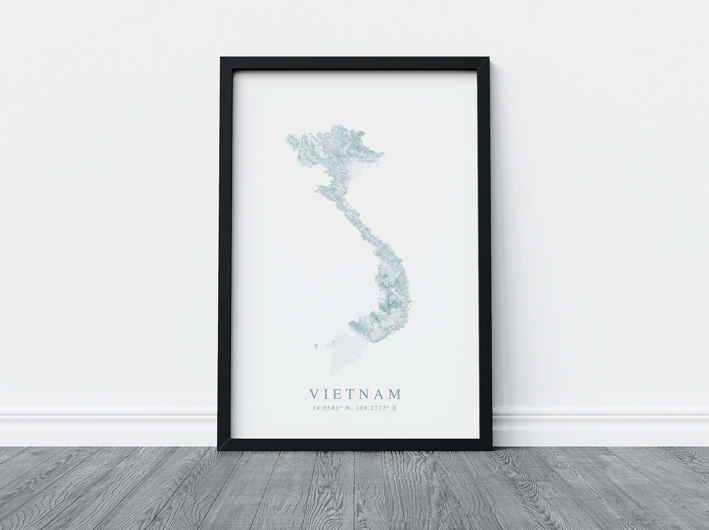 Vietnam Map Print