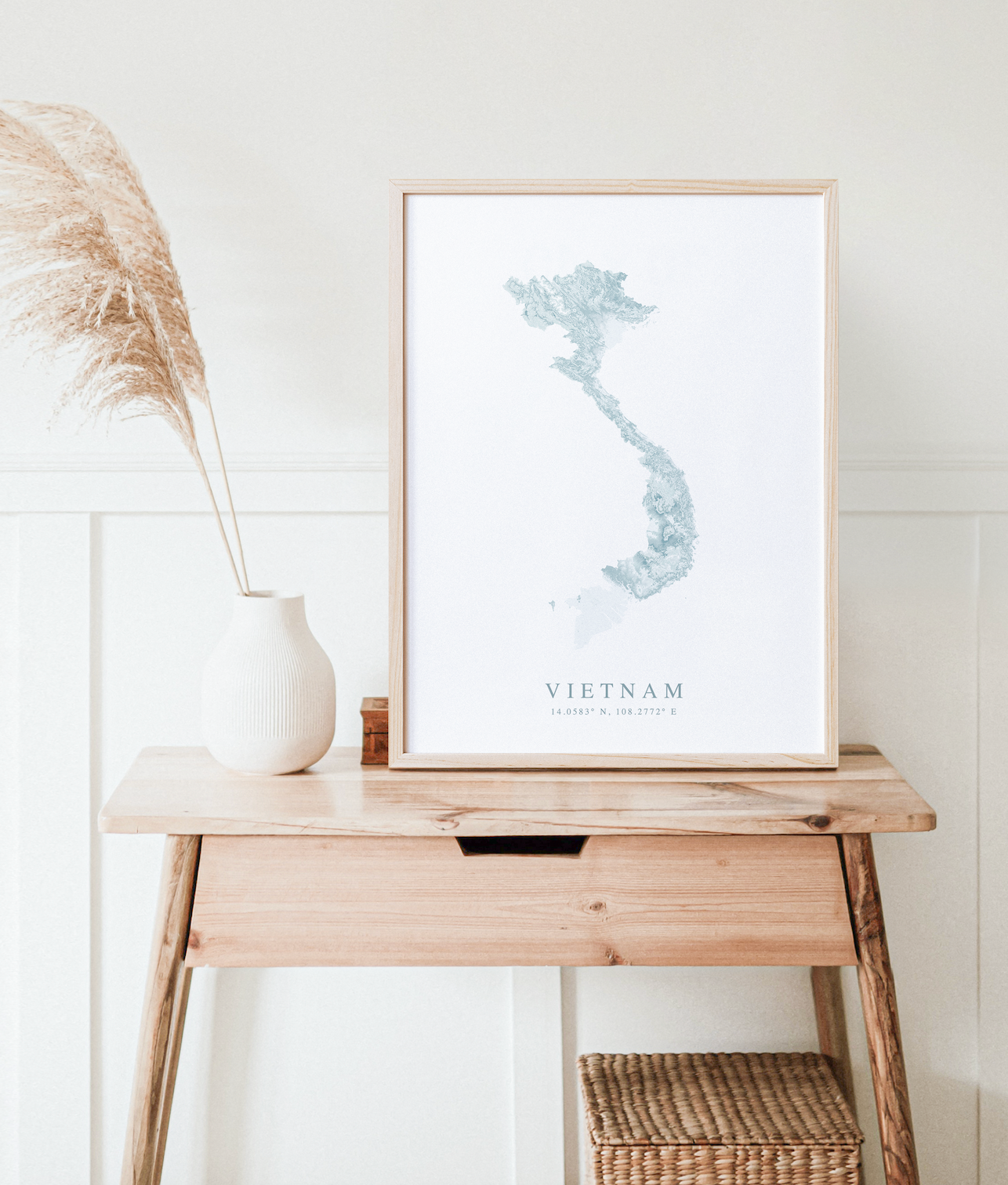 Vietnam Map Print