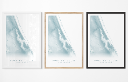 Port St. Lucie Map Print