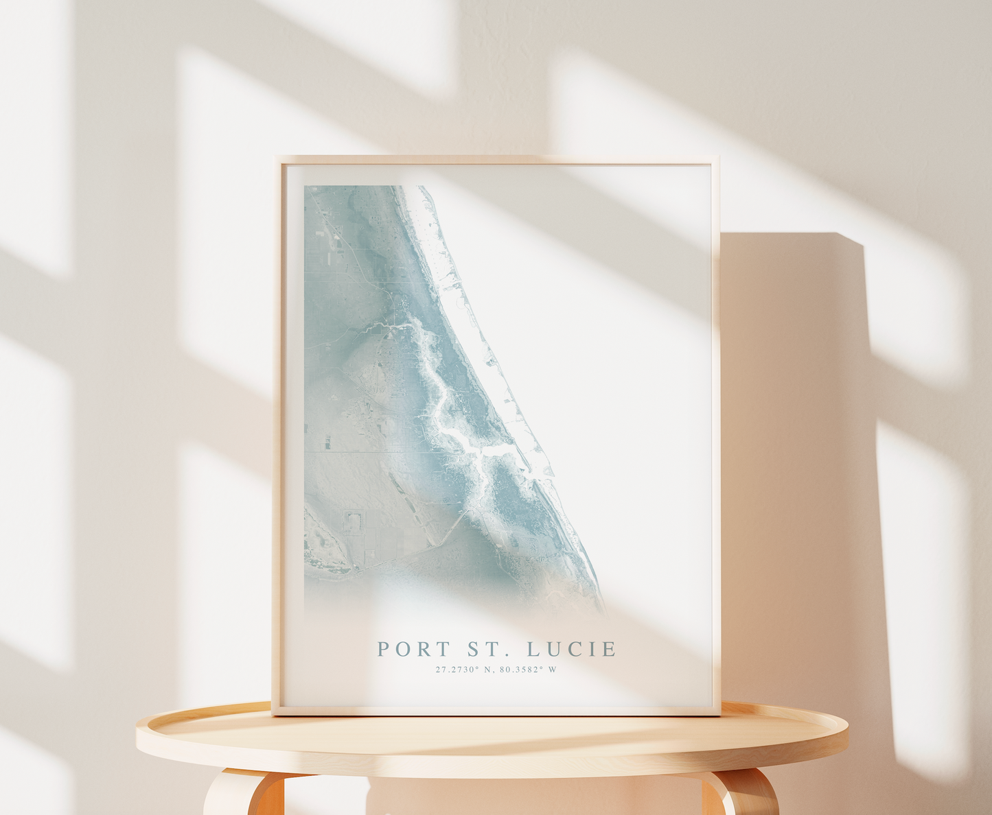 Port St. Lucie Map Print