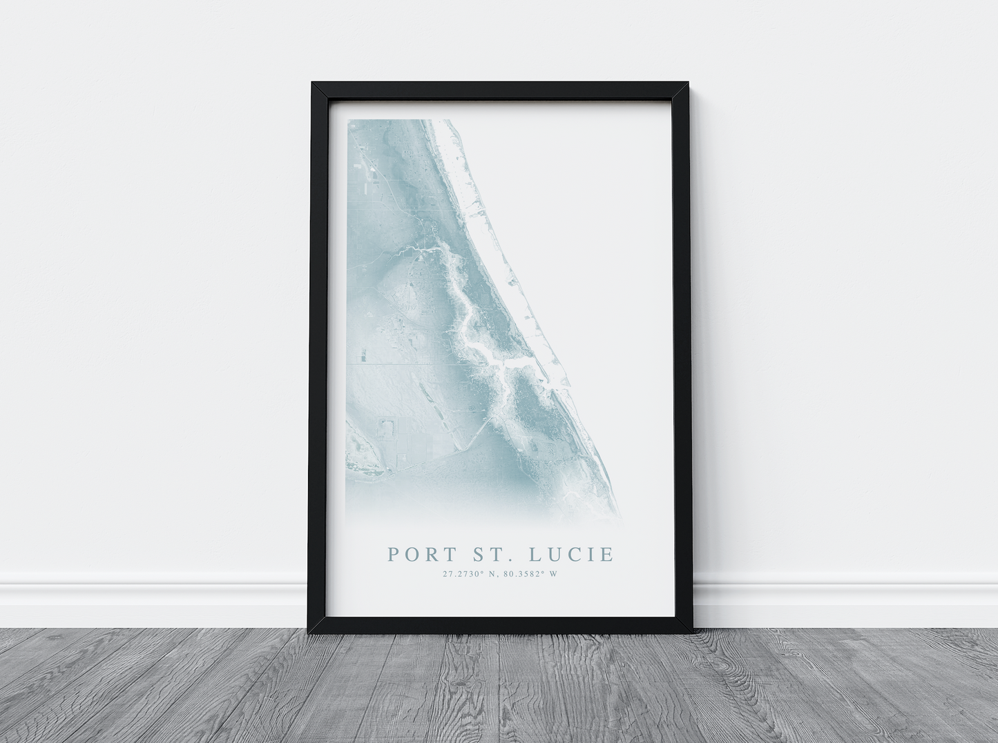 Port St. Lucie Map Print