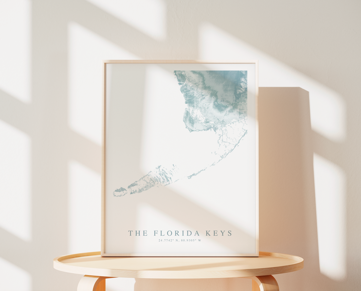 Florida Keys Map Print