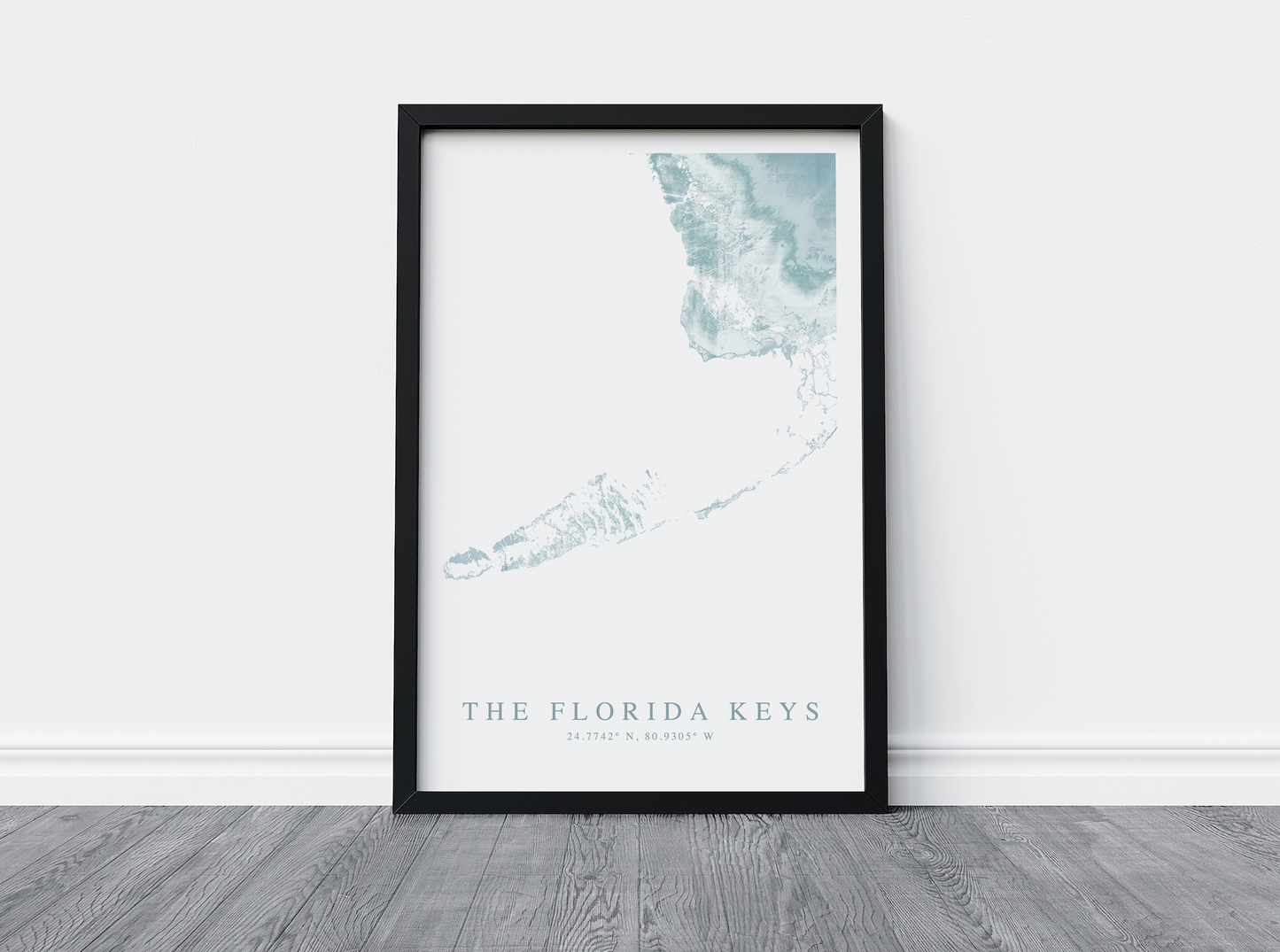 Florida Keys Map Print