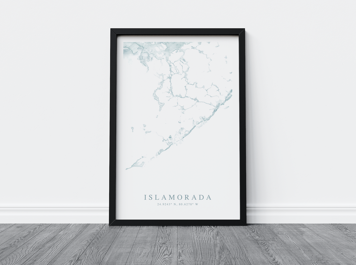 Islamorada Map Print