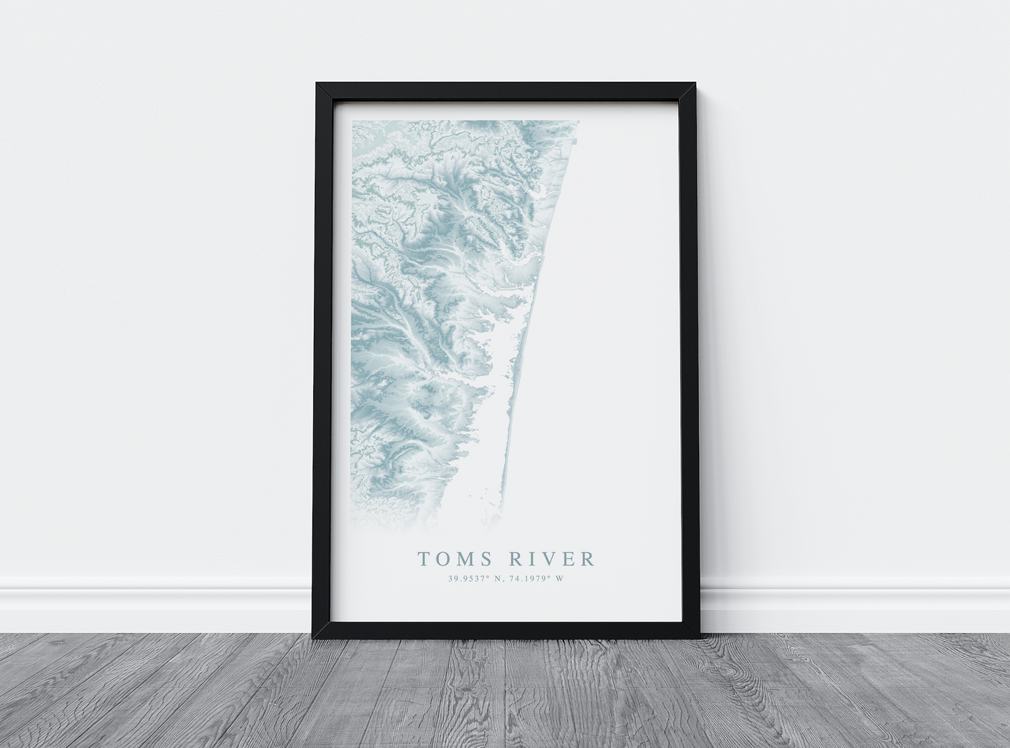 Toms River Map Print