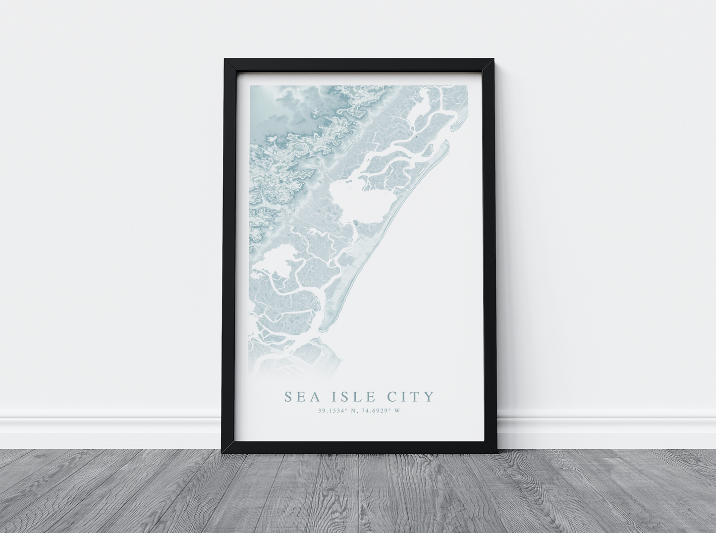 Sea Isle City Map Print