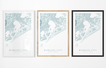 Margate City Map Print