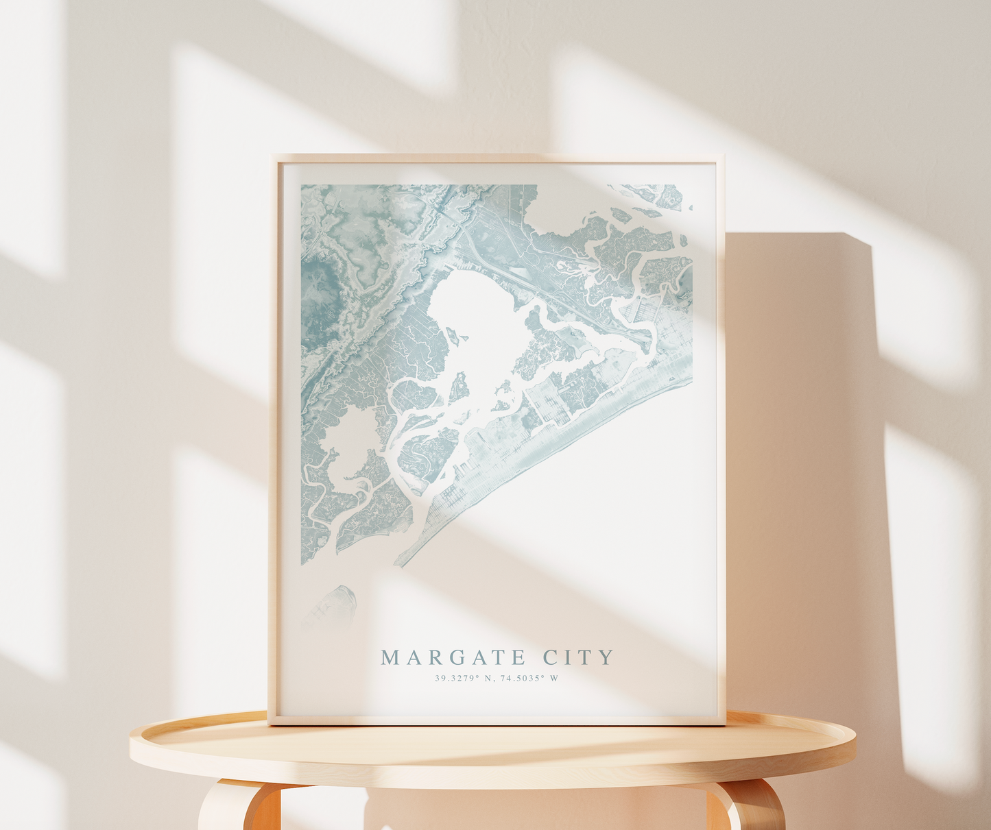 Margate City Map Print