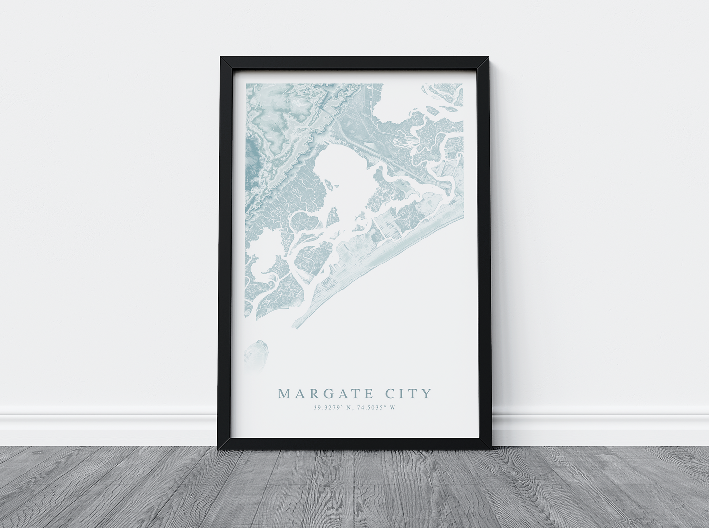 Margate City Map Print